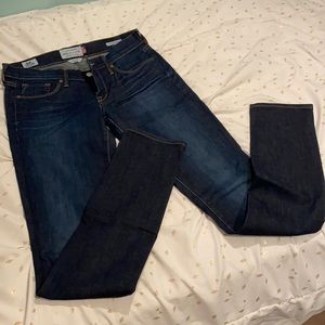 Lucky Brand Dark Wash Skinny Jeans, Size 4 Reg.
